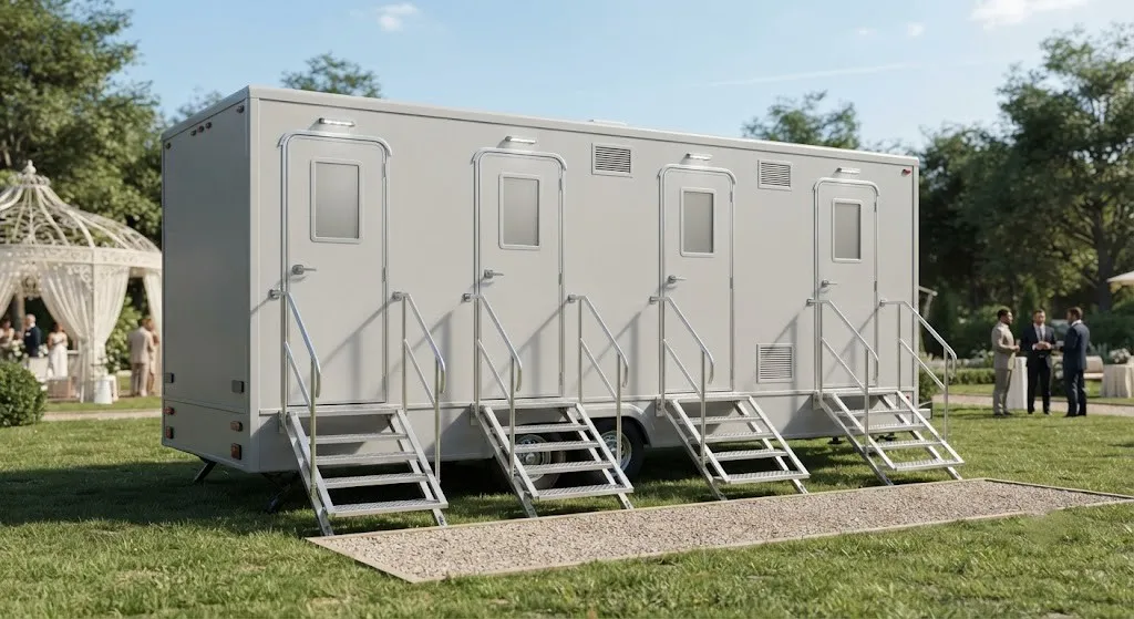 4 Stall Restroom Trailer in Turlock, CA