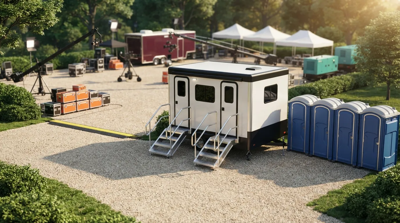 Film Set Restroom Rental in Turlock, CA