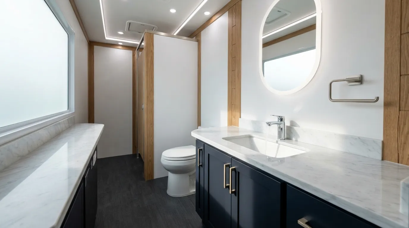 Luxury Restroom Trailer in Turlock, CA
