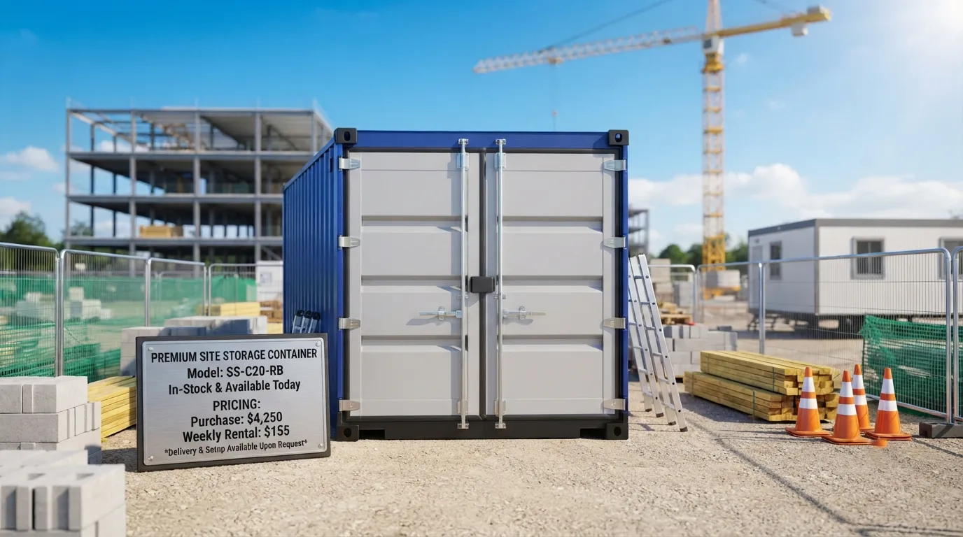Storage Container Rental Cost in Turlock, CA